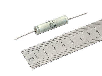 MBM 1000V 0.01uF paper and aluminum foil capacitor