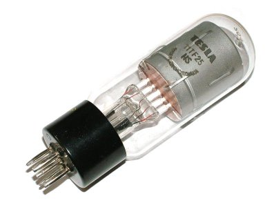 11TF25 TESLA voltage rectifier tube (original box)