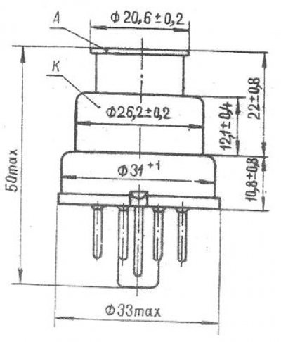 6D3D UHF diode tube