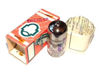 6N23P-EV / E88CC / 6DJ8 tube (red original box)