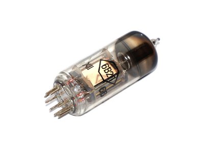 6V2P secondary emission pentode (old type) tube
