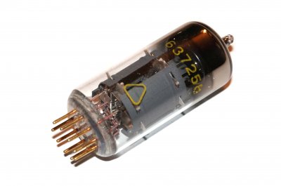 EF800 / 6BX6 RFT gold pin tube