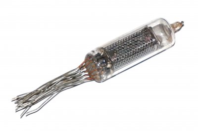 IN-16 nixie tube (used, long pins)