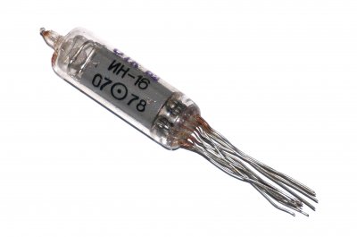 IN-16 nixie tube (used, long pins)