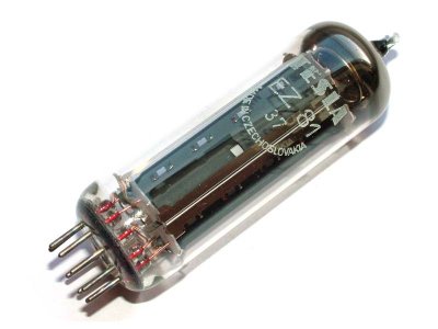 EZ81 / 6CA4 TESLA rectifier tube