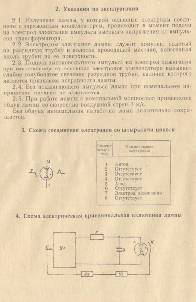 ISK-10 flash strobotron tube