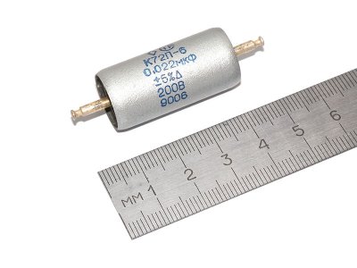K72P-6 200V 0.022uF 5% tol. teflon capacitor