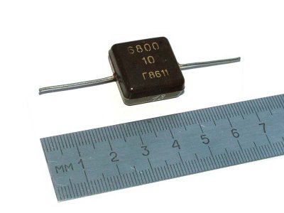 KSO 500V 6800pF 10% tol. silver mica capacitor