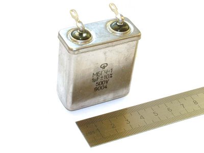 MBGCh-1 500V 1.0uf paper and aluminum foil capacitor