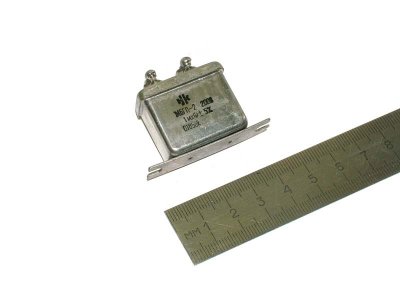 MBGP-2 200V 1.0uf 5% tol. paper and aluminum foil capacitor