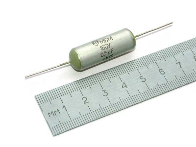 MBM 160V 0.5uF paper and aluminum foil capacitor