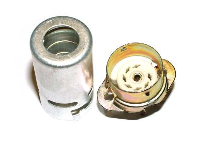 7 pin ceramic socket (rsh4 type) with aluminum shield 46mm