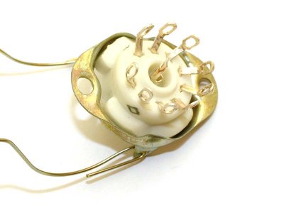 9 pin ceramic socket with retainer 60mm