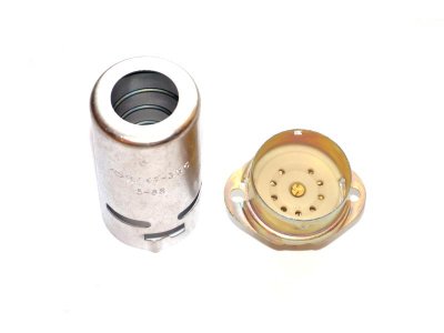 9 pin ceramic socket with aluminum shield 55mm