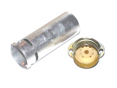 9 pin ceramic socket with aluminum shield 75mm