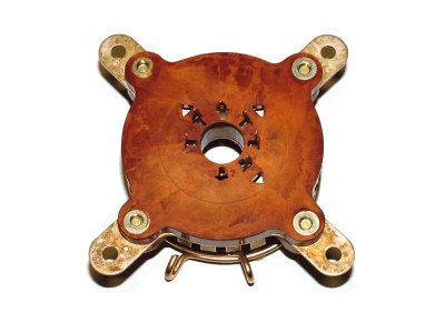 SK1A socket for power tetrode GU-74B / 4CX800A