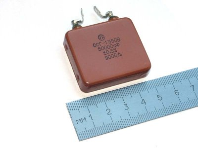 SSG-1 350V 50000pF 0.05uf 0.5% tol. silver mica capacitor