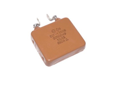 SSG-1 350V 22500pF 0.3% tol. silver mica capacitor