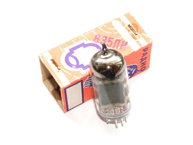 6E5P-I audiophile tetrode tube (original box)