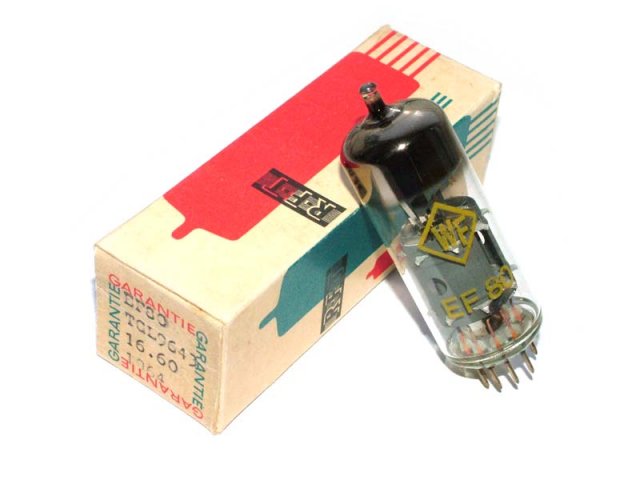EF80 / 6BX6 RFT tube (original box)