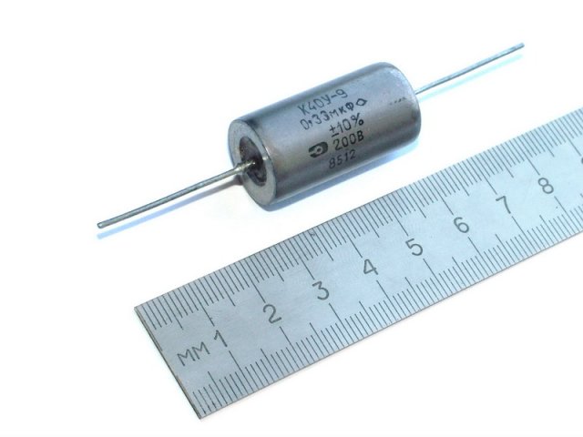 K40Y-9 200V 0.33uF PIO capacitor
