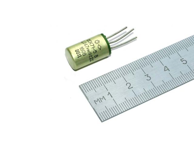 K71-5 160V 0.047uf 2% tol. polystyrene capacitor