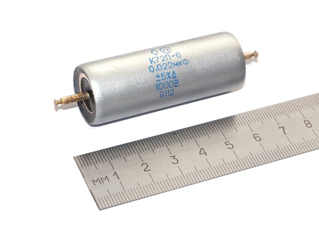 K72P-6 1000V 0.022uF teflon capacitor