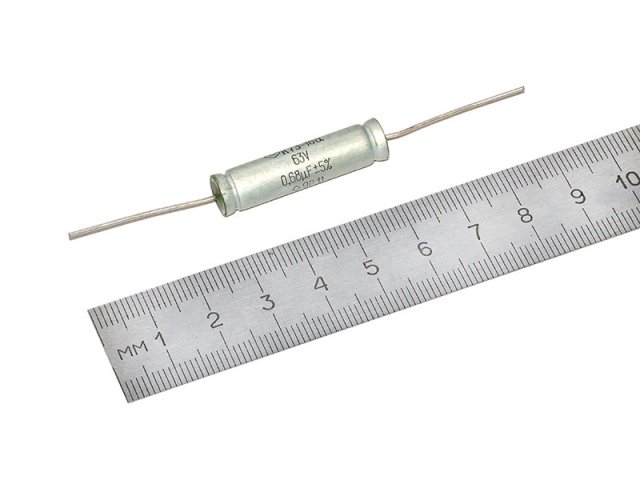 K73-16 63V 0.68uf 5% tol. PETP capacitor